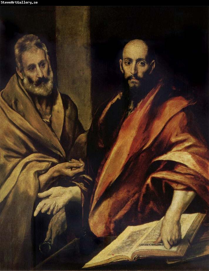 El Greco St Peter and St Paul